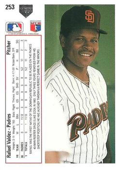 Rafael Valdez  baseball card collectible - Main Image 2