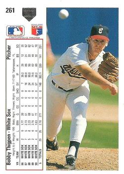 Bobby Thigpen  baseball card collectible - Main Image 2