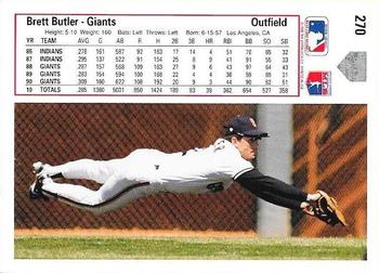 Brett Butler  baseball card collectible - Main Image 2