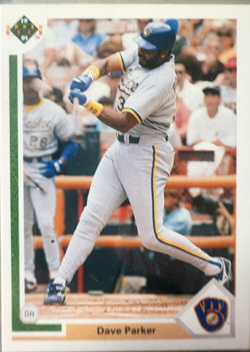 Dave Parker  baseball card collectible - Main Image 3