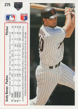 Andy Benes  baseball card collectible - Main Image 2