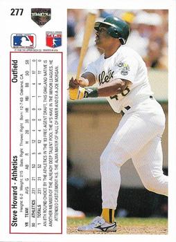 Steve Howard  baseball card collectible - Main Image 2