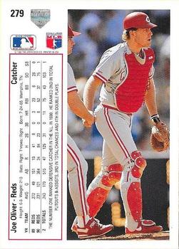 Joe Oliver  baseball card collectible - Main Image 2