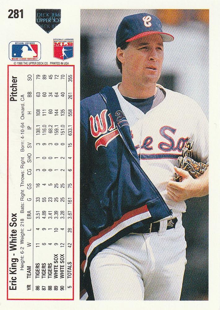 Eric King  baseball card collectible - Main Image 2