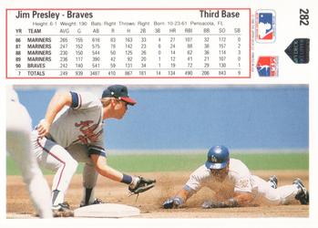 Jim Presley  baseball card collectible - Main Image 2