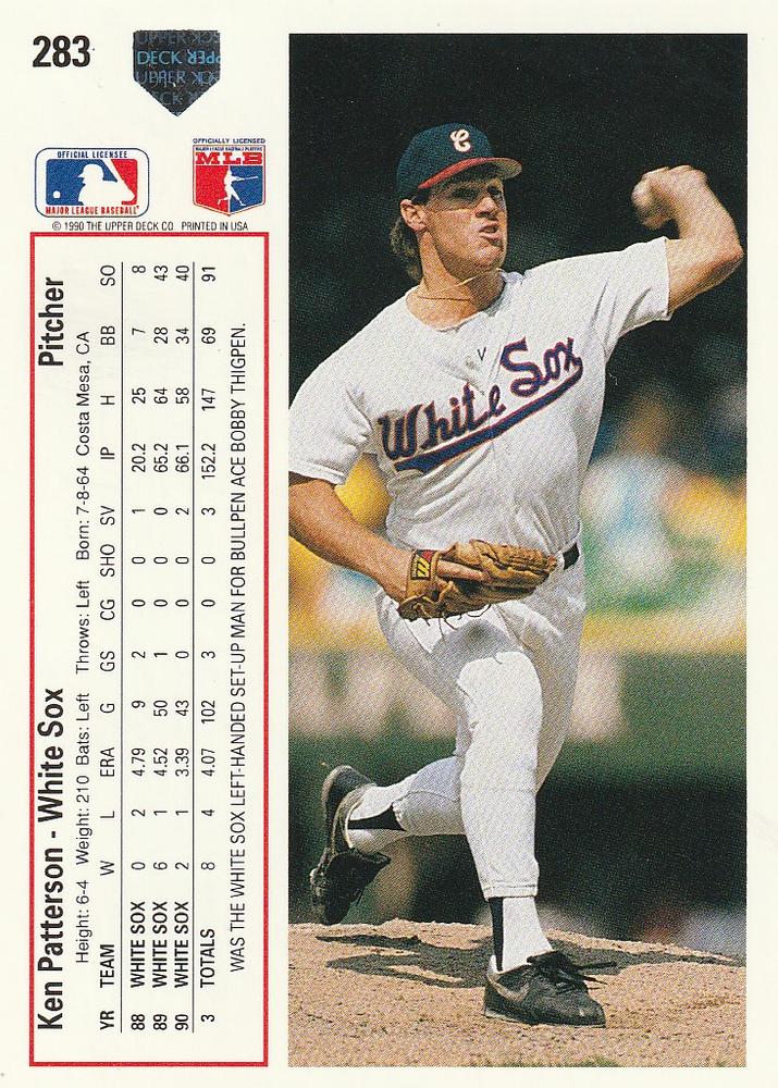 Ken Patterson  baseball card collectible - Main Image 2