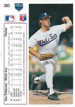 Ken Patterson  baseball card collectible - Main Image 2