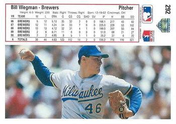 Bill Wegman  baseball card collectible - Main Image 2