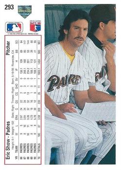 Eric Show  baseball card collectible - Main Image 2