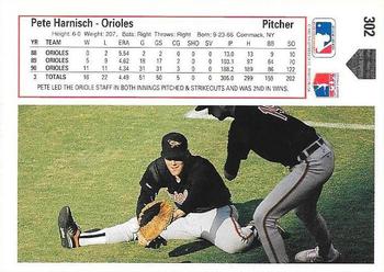 Pete Harnisch  baseball card collectible - Main Image 2