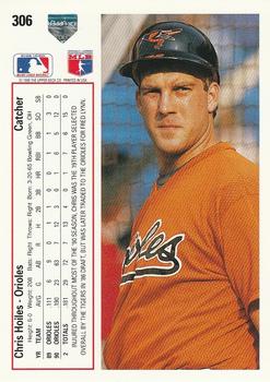 Chris Hoiles  baseball card collectible - Main Image 2