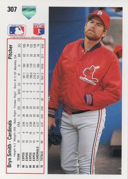 Bryn Smith  baseball card collectible - Main Image 2