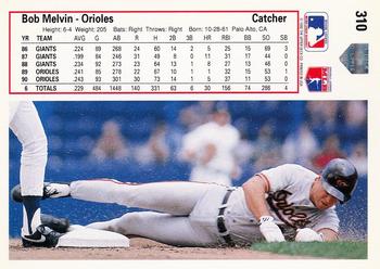 Bob Melvin  baseball card collectible - Main Image 2