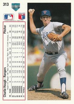 Charlie Hough  baseball card collectible - Main Image 2