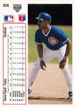 Dave Clark  baseball card collectible - Main Image 2