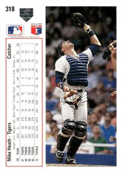 Mike Heath  baseball card collectible - Main Image 2