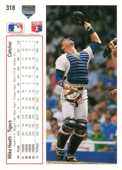 Mike Heath  baseball card collectible - Main Image 2
