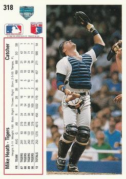 Mike Heath  baseball card collectible - Main Image 2