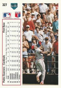 Pedro Guerrero  baseball card collectible - Main Image 2