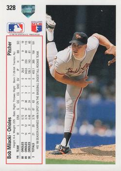 Bob Milacki  baseball card collectible - Main Image 2