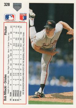 Bob Milacki  baseball card collectible - Main Image 2