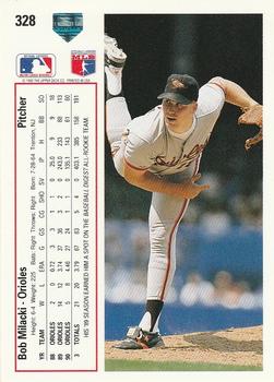 Bob Milacki  baseball card collectible - Main Image 2