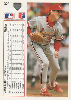 John Tudor  baseball card collectible - Main Image 2