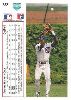 Jerome Walton  baseball card collectible - Main Image 2