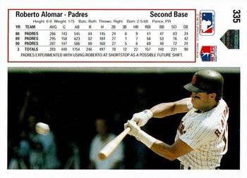 Roberto Alomar  baseball card collectible - Main Image 2
