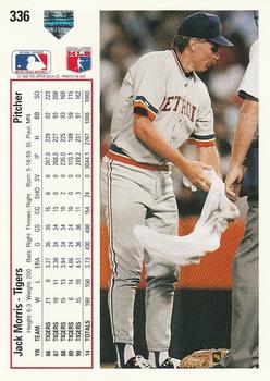 Jack Morris  baseball card collectible - Main Image 2