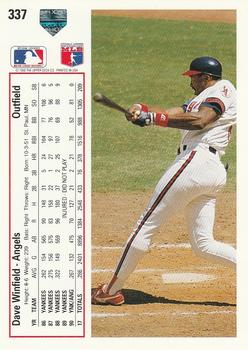 Dave Winfield  baseball card collectible - Main Image 2