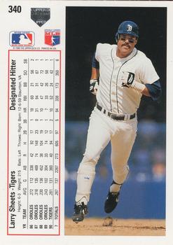 Larry Sheets  baseball card collectible - Main Image 2