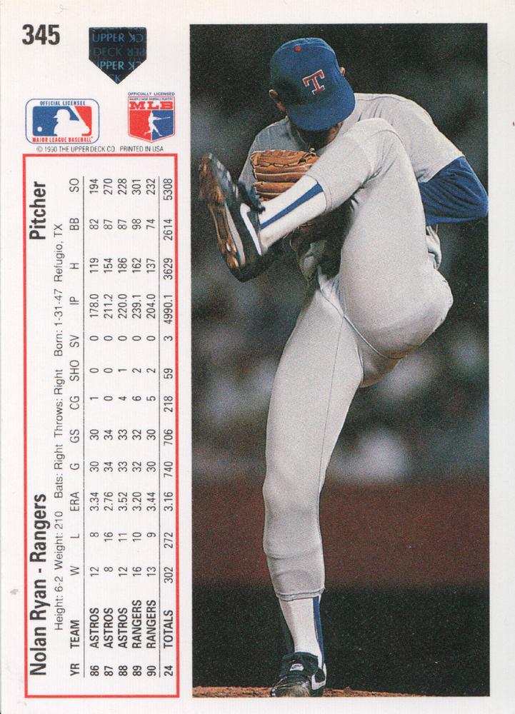 Nolan Ryan  baseball card collectible - Main Image 2