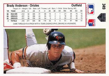 Brady Anderson  baseball card collectible - Main Image 2