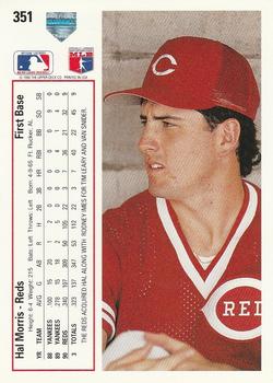 Hal Morris  baseball card collectible - Main Image 2