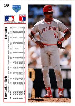 Barry Larkin  baseball card collectible - Main Image 2