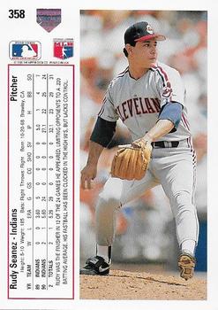 Rudy Seanez  baseball card collectible - Main Image 2