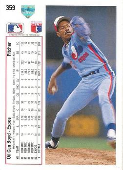 Oil Can Boyd  baseball card collectible - Main Image 2