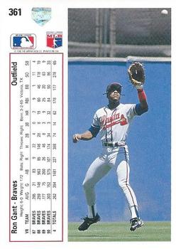 Ron Gant  baseball card collectible - Main Image 2