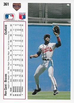 Ron Gant  baseball card collectible - Main Image 2