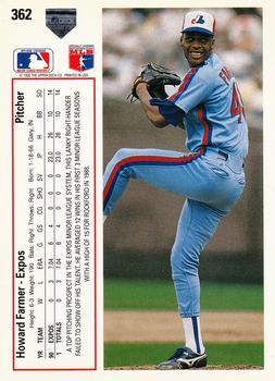 Howard Farmer  baseball card collectible - Main Image 2