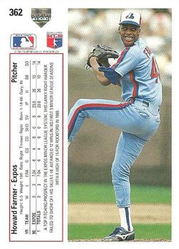 Howard Farmer  baseball card collectible - Main Image 2