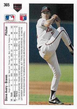 Steve Avery  baseball card collectible - Main Image 2