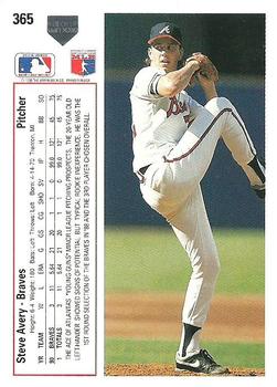 Steve Avery  baseball card collectible - Main Image 2