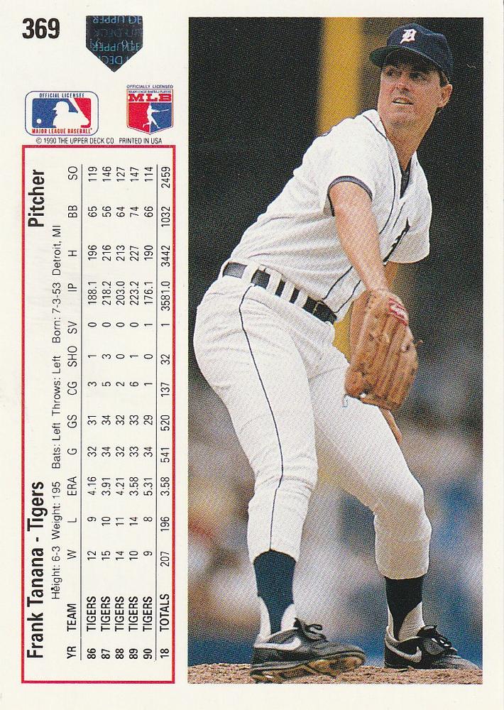 Frank Tanana  baseball card collectible - Main Image 2