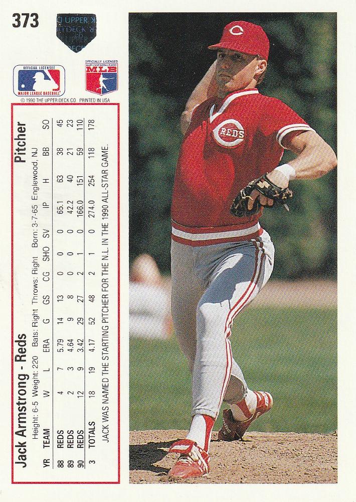 Jack Armstrong  baseball card collectible - Main Image 2