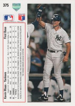 Kevin Maas  baseball card collectible - Main Image 2