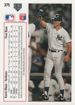 Kevin Maas  baseball card collectible - Main Image 2