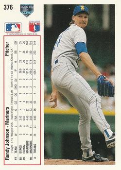 Randy Johnson  baseball card collectible - Main Image 2