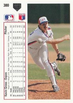 Kevin Gross  baseball card collectible - Main Image 2